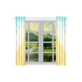 thumbnail image 3 of MKHERT Summer Sea Window Curtain Kitchen Curtains Window Treatments 26x39 inch,Set of 2, 3 of 3