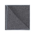 thumbnail image 4 of INSPIRE CHIC Men's Handkerchiefs Tweed Pocket Squares with Embroidered Edge Gray, 4 of 4