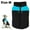 Blue, variant on Pet Winter Waterproof Jacket, Pet Warm Padded Vest Coat with Dual D Ring Leash for Cold Weather, Zip Up Sports Outwear Pet Apparel for Small Medium Large Pets