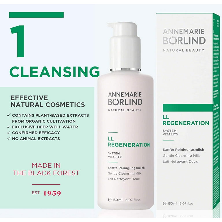ANNEMARIE BORLIND – LL REGENERATION Cleansing Milk – Sustainably