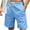 Mens Clothing Light Blue, variant on Mens Sweat Shorts, Men's Workout Gym Shorts Mesh Athletic Shorts Lightweight Bodybuilding Training Short Pants with Pockets M-4XL