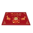 thumbnail image 3 of Sentmoon Savings New Year Welcome Mat 2024 Indoor/Outdoor Entry Rug Happy New Year Carpet for Front Door, Hallway, or Living Room Decor Final Markdowns & Closeout Offers, 3 of 7
