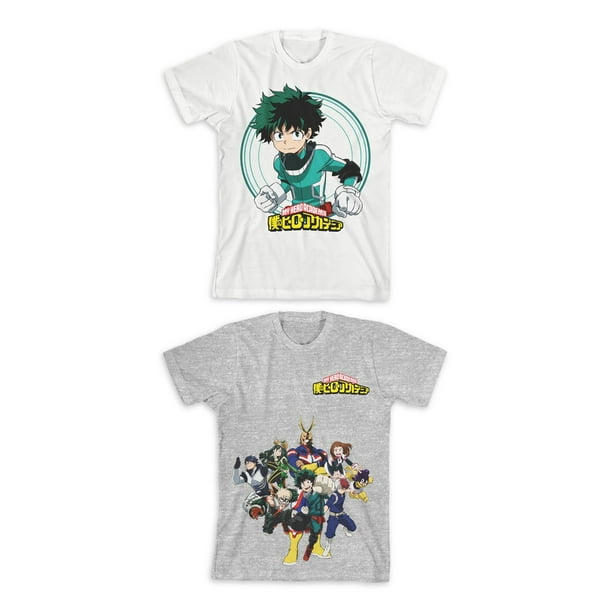 all of deku's shirts