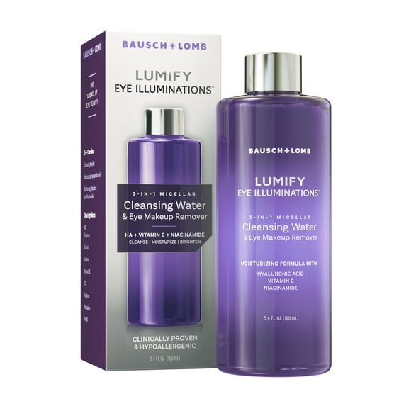 Agua limpiadora y desmaquillante de ojos LUMIFY 160ml