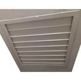 Residential Fan Shutter Cover Attic Exhaust Vent Stop Sealer Door
