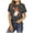 AB157 Grey, variant on Halloween Short Sleeve T Shirts For Womens Pumpkin Ghost Print Crewneck Graphic Tops Stylish Fit Ladies Halloween Theme Party Tees Shirts Orange Size Xl