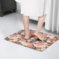 thumbnail image 4 of Pioneer Flower Floral Print Flannel Non Slip Door Rugs,Washable Door Mats Indoor,Decorative Door Mats,Dirt-Resistant and Absorbent Doormat for Entrance,Bedroom,Kitchen,Bathroom,23.5"x16", 4 of 5