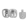 thumbnail image 5 of Unique Bargains 1 Set Fake Grills Hip Hop Combination Teeth Grillz Silver Tone, 5 of 6