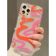 thumbnail image 2 of White Printed Transparent Phone Case Compatible With Iphone, 2 of 4