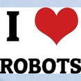 thumbnail image 2 of CafePress - I Love Robots Infant Creeper - Baby Light Bodysuit, Size Newborn - 24 Months, 2 of 4