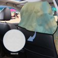 thumbnail image 5 of FOR U DESIGNS Pug Floral Butterfly Print Car Seat Cover for Front Seats, Auto Seat Cushion for SUVs & Trucks, Absorbent Microfiber Sweat Towel with Storage Bag, Yoga Mat, Running Towel, 5 of 7