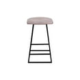 thumbnail image 5 of Clement Solid Wood 24" Bar Stool - White, 5 of 5