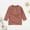Coffee-CQ114, variant on Baby Kids Ribbed Knit Henley Top Toddler Boys Girls Long Sleeve Button Placket Pullover Soft Cotton Blend for 3M-5Y Spring Summer Fall Casual Loungewear School Outfit