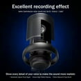 USB Gaming Condenser Microphone Computer Recording Microphone RGB