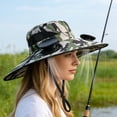 thumbnail image 6 of Solar Fan Hat Ultralight Wide Brim Outdoor Sun Hat with 2 Removable Fans USB/Solar Power Fan Hat for Fishing Hiking Gardening, Khaki, 6 of 6