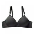 thumbnail image 2 of Women's Plus Size Cotton Wireless Wire Free Breathable Bra, 2 of 4