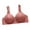 Hot Pink, variant on Ohufall Bras For Women Fashion Bowknot Printing Comfortable Hollow Out Bra Underwear No Rims Lingerie For Women
