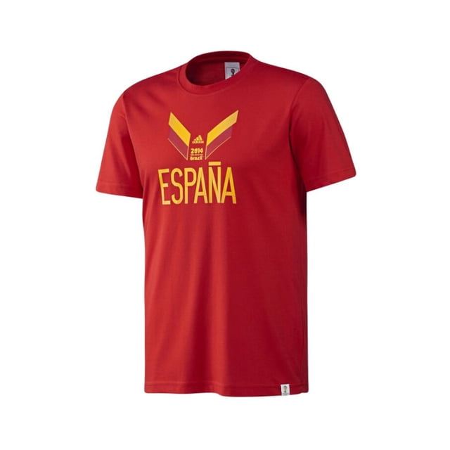Playera Adidas Caballero España Tee F39514 rojo L