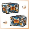 thumbnail image 3 of Fotbe Spring Butterfly Flowers for Four Slice Toaster Cover, Fingerprint Protector, Super Soft Appliance Cover And Dust Cover,Bread Dust Cover & Fingerprint Protection, 3 of 7