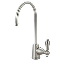 Kingston Brass KS7198AL Restoration Single Handle Water Filtration Faucet, Brushed Nickel