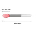 thumbnail image 3 of DHARMONAL Mini Small Lip Lip Brush Lipstick Silicone Brush Color Independent Packaging Portable Makeup Brush Covers Double Ended Makeup Brush Highlight Makeup Lids by Design Wash Brush, 3 of 9
