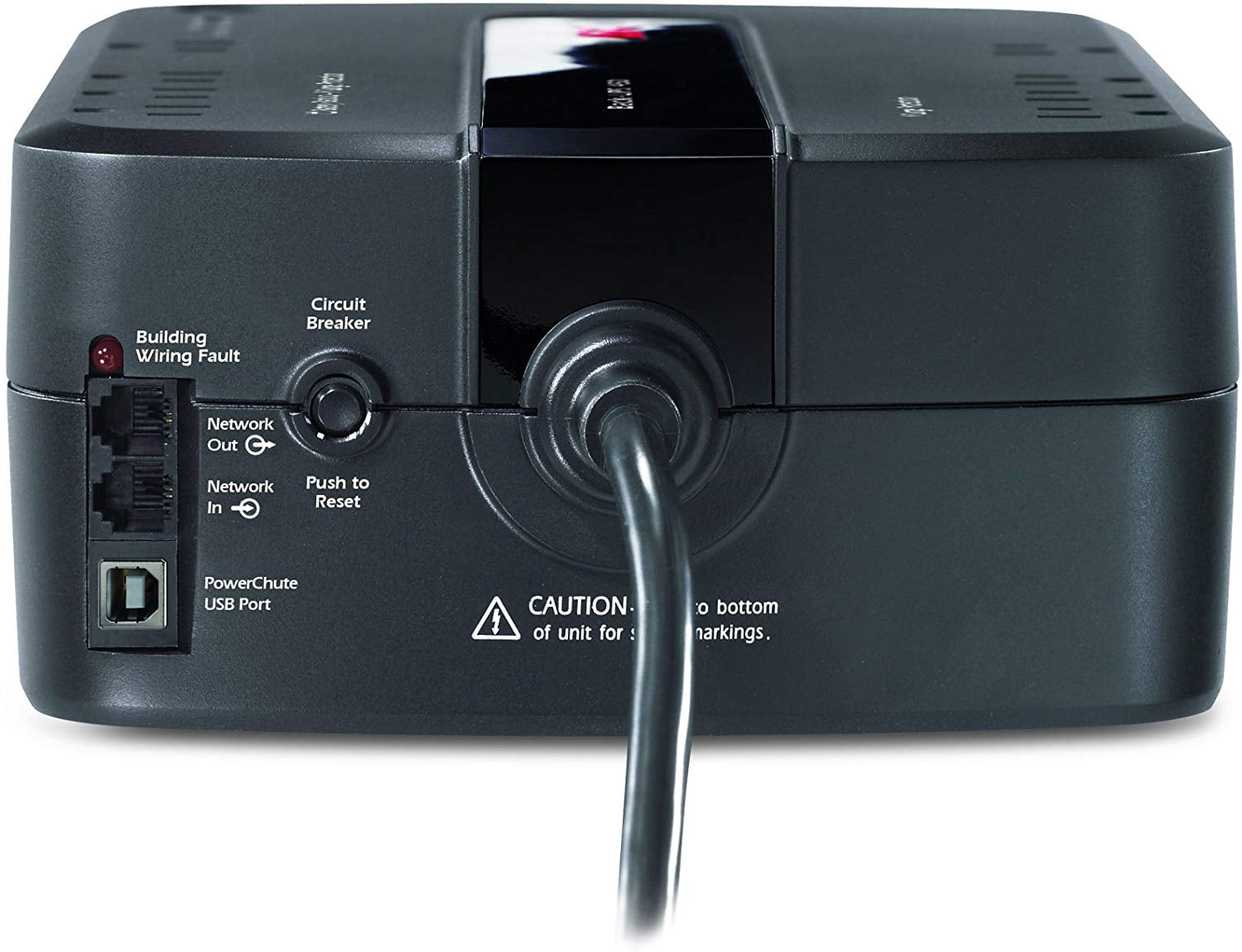 Schneider Electric It Usa- Inc. BE650G1 Back-UPS ES 650 Battery Backup System- 650VA- 8 Outlets- 365 J