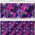 thumbnail image 2 of Soimoi Cotton Voile Fabric Floral & Leaves Tropical Fabric Prints by Yard 42 Inch Wide, 2 of 7