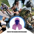 thumbnail image 2 of Bxaolu Cooling Hoodie Towel, Absorbent Quick-Drying Cooling Towels for Neck and Face, Sun Protection Cooling Neck Wraps Sport Head Cooling Towel in Hot Weather, Purple, 2 of 6