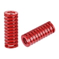 thumbnail image 1 of Uxcell Die Spring, 2 Pack 25mm OD 60mm Long Spiral Stamping Medium Load Compression Die Springs, Red, 1 of 6