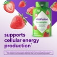 thumbnail image 4 of vitafusion B-Complex Gummy Dietary Supplements, with 5 B Vitamins to Support Cellular Energy Production (1), plus Vitamin C, Strawberry Flavor, 60 Count, 4 of 13