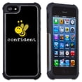 thumbnail image 1 of Maximum Protection Cell Phone Case / Cell Phone Cover with Cushioned Corners for iPhone 5 & iPhone 5S - Bee Confident, 1 of 2