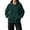 Green, variant on Hsovts Blue Hoodies for Women Long Sleeve Hooded Sweatshirts Essentials Oversized Fleece Hoodie with Drawstring Heavyweight Pullover Hoodies 2XL