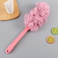 thumbnail image 5 of Cepillo de baño de mango largo (3 unidades), cómodo y suave, para la espalda (azul, blanco y rosa)., 5 of 5