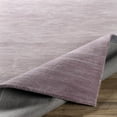 thumbnail image 3 of Hauteloom Geigertown Wool Living Room, Bedroom Area Rug - Contemporary - High Pile - Mauve, Lavender - 7'6" x 9'6", 3 of 7