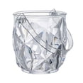 thumbnail image 2 of Cubo de hielo acrílico para enfriar champán y cerveza con asa para fiestas. 1.2L, 2 of 9