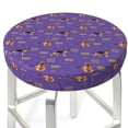 thumbnail image 3 of Fotbe German Shepherd Dog Stool Covers Round,Waterproof Round Bar Stool Covers Bar Chair Covers Washable Stool Cushion Slipcover for 12-14 Inch Chair-14 inch, 3 of 7