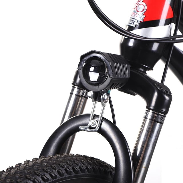 3 uds 2 en 1 Scooter faro duradero impermeable bicicleta eléctrica luz delantera