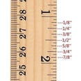 thumbnail image 1 of Paquete de 25 reglas de madera de 12 pulgadas, reglas de madera a granel para medir, reglas de oficina con escala 2., 1 of 8