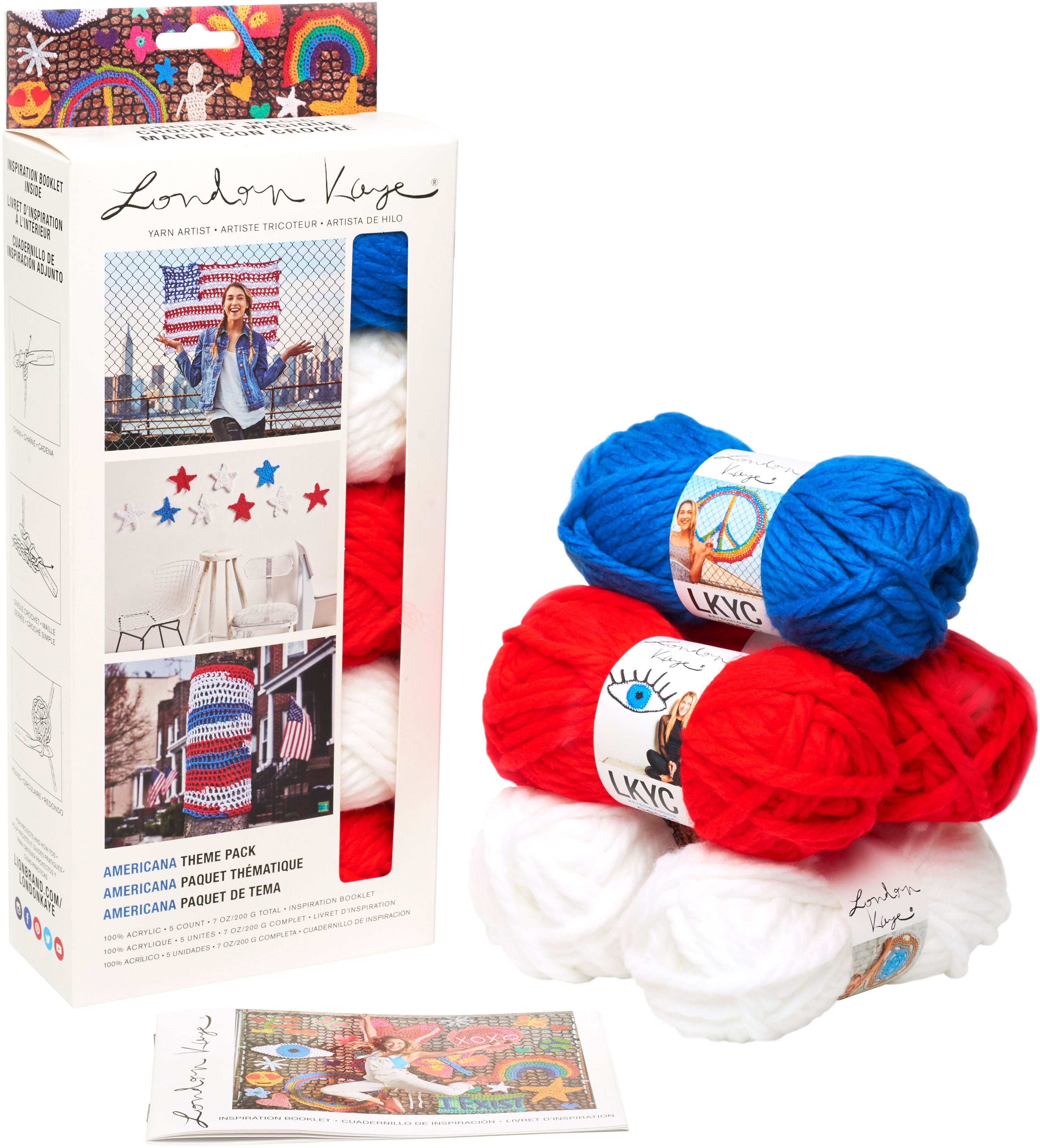 Lion Brand London Kaye Yarn KitAmericana