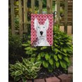 thumbnail image 2 of Carolines Treasures SC9562GF Bull Terrier Valentines Love Flag Garden Size, 2 of 3