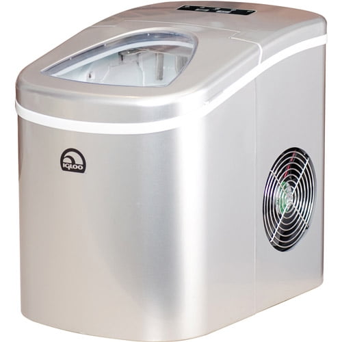 Igloo Compact Ice Maker ICE108 Silver
