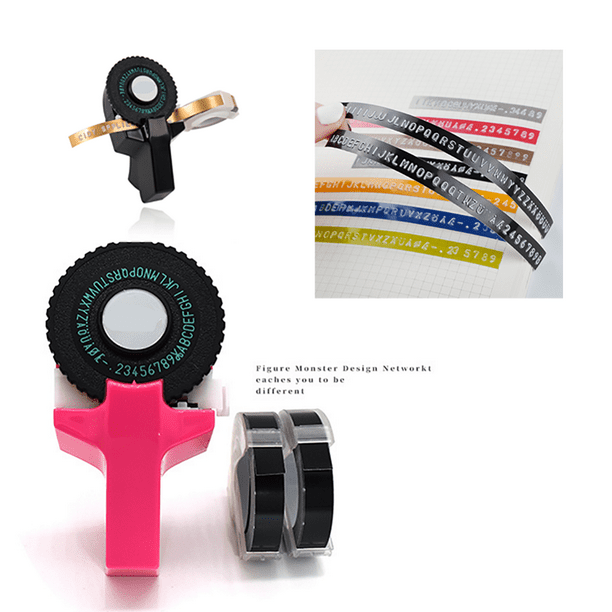 CFX Manual Embossing Label Maker Letter Typewriter Printer Refill With