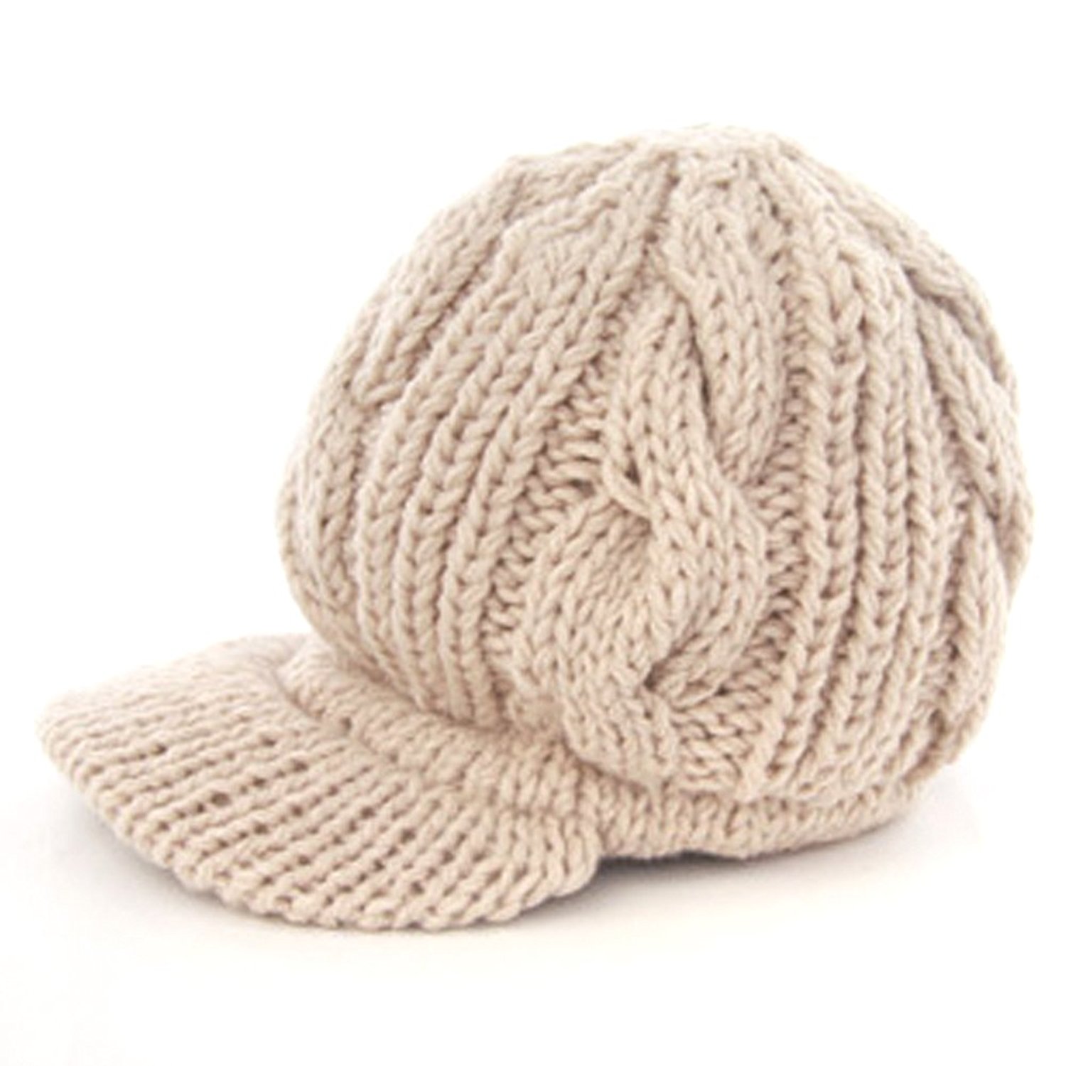 womens knit newsboy hat