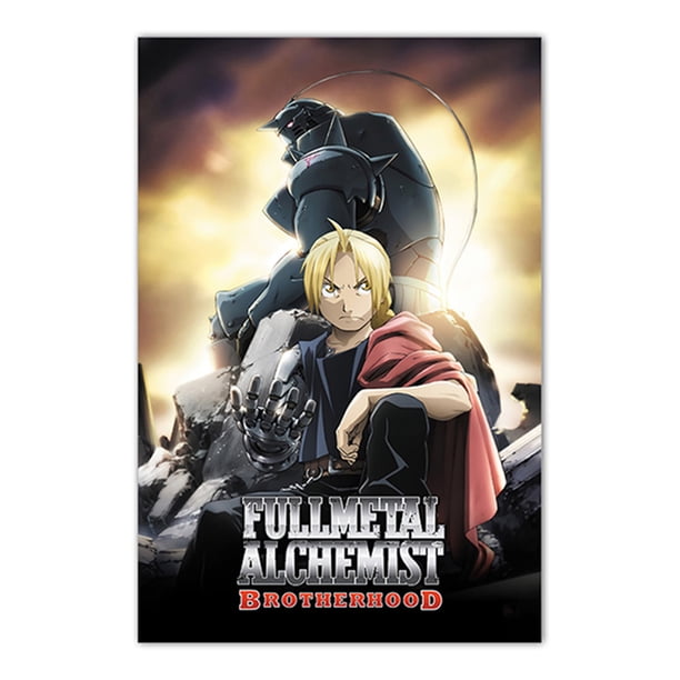 Impresión de póster Fullmetal Alchemist para pared, 40 x 60 cm