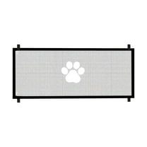 Cats Dogs Gate for Stairs, Flexible Pet Gate, No Drilling Antis Fence, Dogs Cats Screen Mesh Gate for Doorways Stairways for Indoor Safety, 70.9 x 30.71 Inch