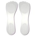 thumbnail image 1 of par 3/4 mujeres señora chica autoadhesivo Gel de silicona antideslizante cómodo zapato plantillas tacón alto zapato cojín Feliz Sencillez, 1 of 5