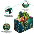 thumbnail image 3 of Hippocampus Large Reusable Foldable Oxford Cloth Shopping Bag with Collapsible Bucket, Storage Box, and Laundry Bag, 3 of 7