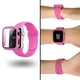 thumbnail image 1 of Correa para Apple Watch compatible con 38mm / 40mm de Silicón + Case Protector de pantalla con Cristal Templado. Mamá Pulpo  Silicón con case, 1 of 4
