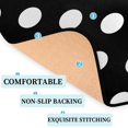 thumbnail image 5 of CURLYOOT Polka Dot Indoor Doormat, Non-Slip Absorbent Door Mat 24" x 16", Entrance Floor Mat Washable Entry Doormats for Entryway Front Back Door, 5 of 8