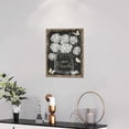 thumbnail image 2 of Butterfly Floral Bathroom Wall Art Farmhouse Black And White Flower Just Breathe Pictures Wall Decor Country Rustic Canvas Prints Artwork Painting Home Decorations For Bedroom Living Room Framed, 2 of 7